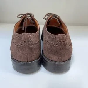 Brown suede church’s French size 43 / US 10 mens Oxford dress shoe. Golf loafer Church main image 3